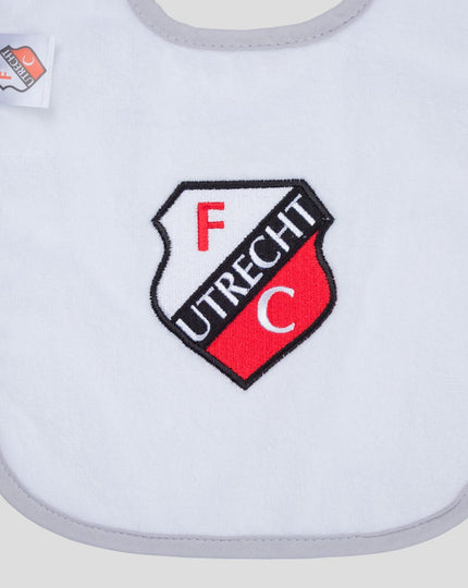 FC Utrecht Slabbetje - Baby - Wit
