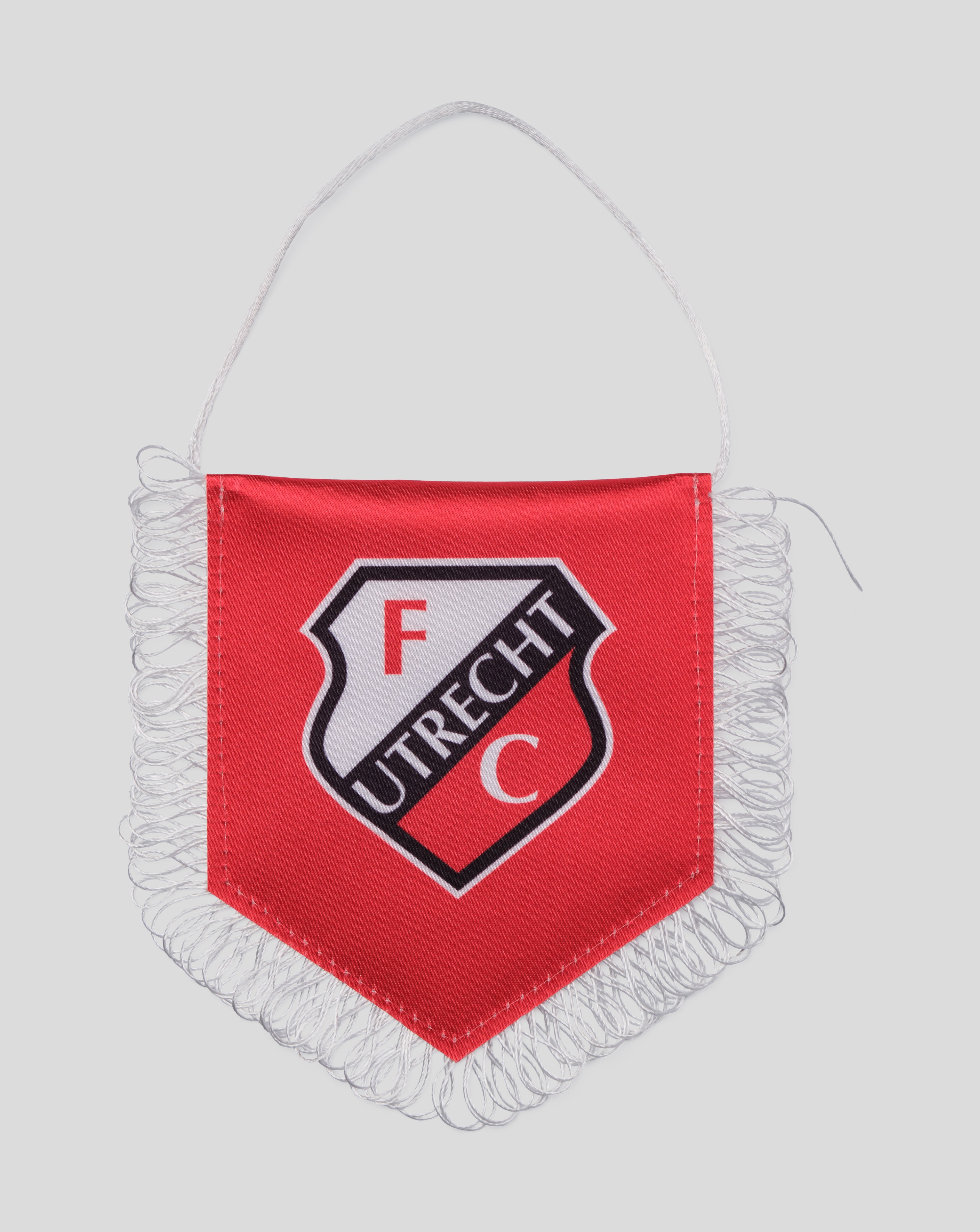 FC Utrecht Baniertje Logo Rood/Wit