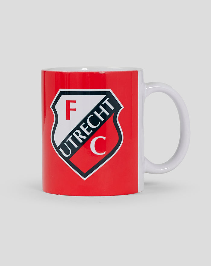 Red FC Utrecht mug featuring the team crest