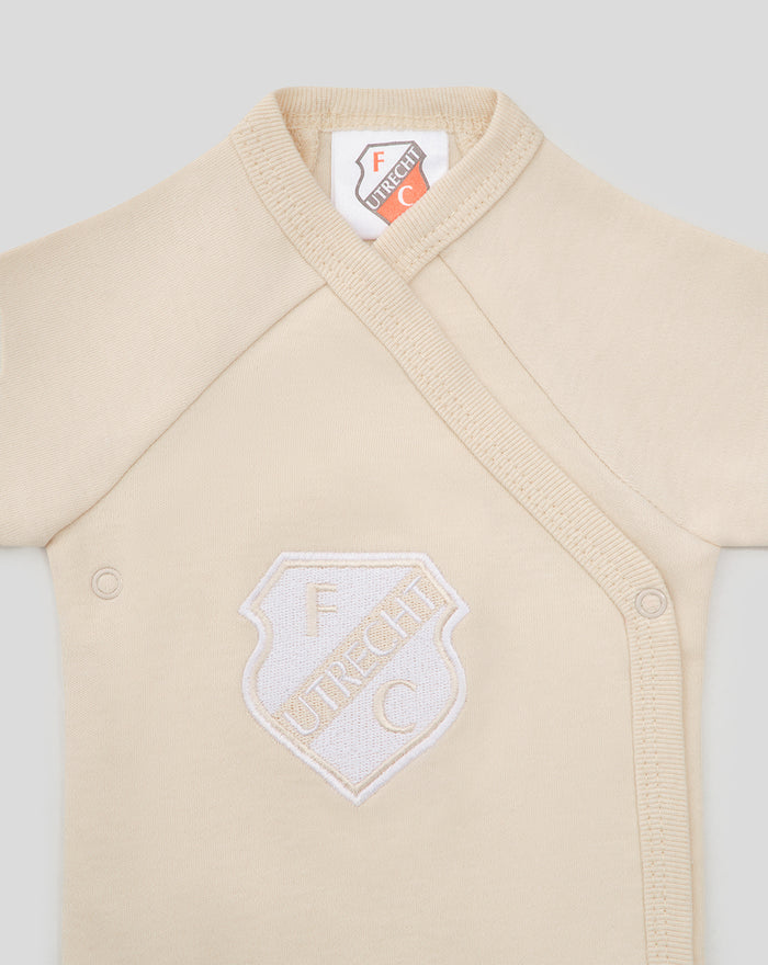 FC Utrecht Romper met logo - Beige