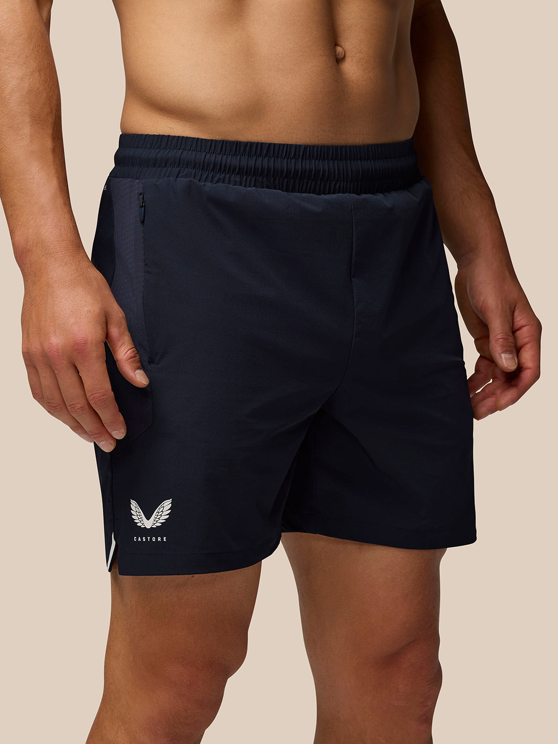 Apex Ademende Aeromesh Short - Mannen - Marineblauw