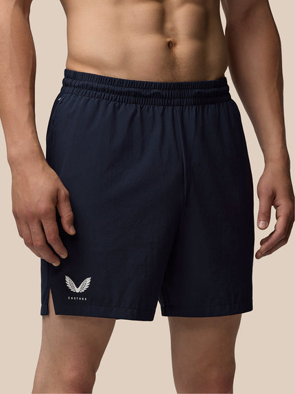 Adapt Stretch Geweven Short - Mannen - Marineblauw