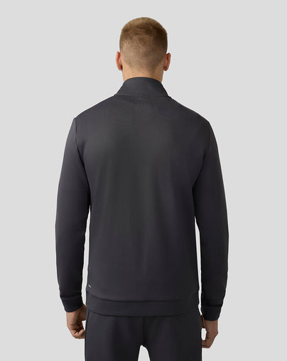 Scuba Lange Mouw Kwartrits Top - Mannen - Charcoal