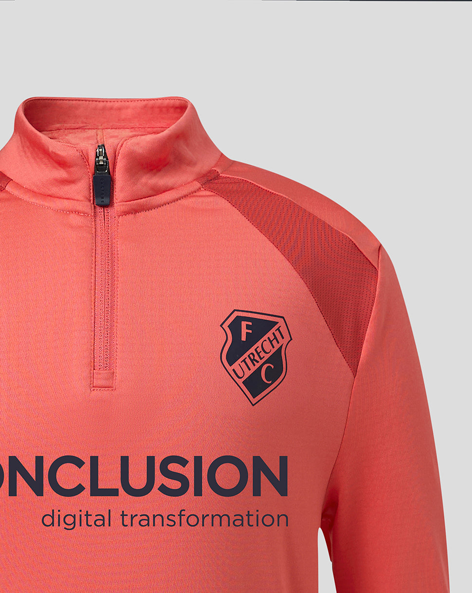 FC Utrecht Training 26/27 Spelers Midlayer Top - Junior - Rosé