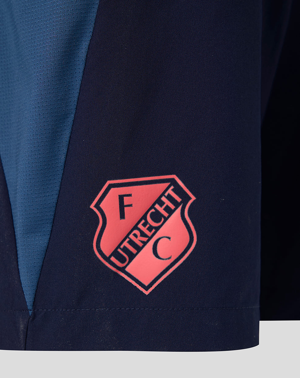 FC Utrecht Training 26/27 Short Met Zakken - Junior - Marineblauw