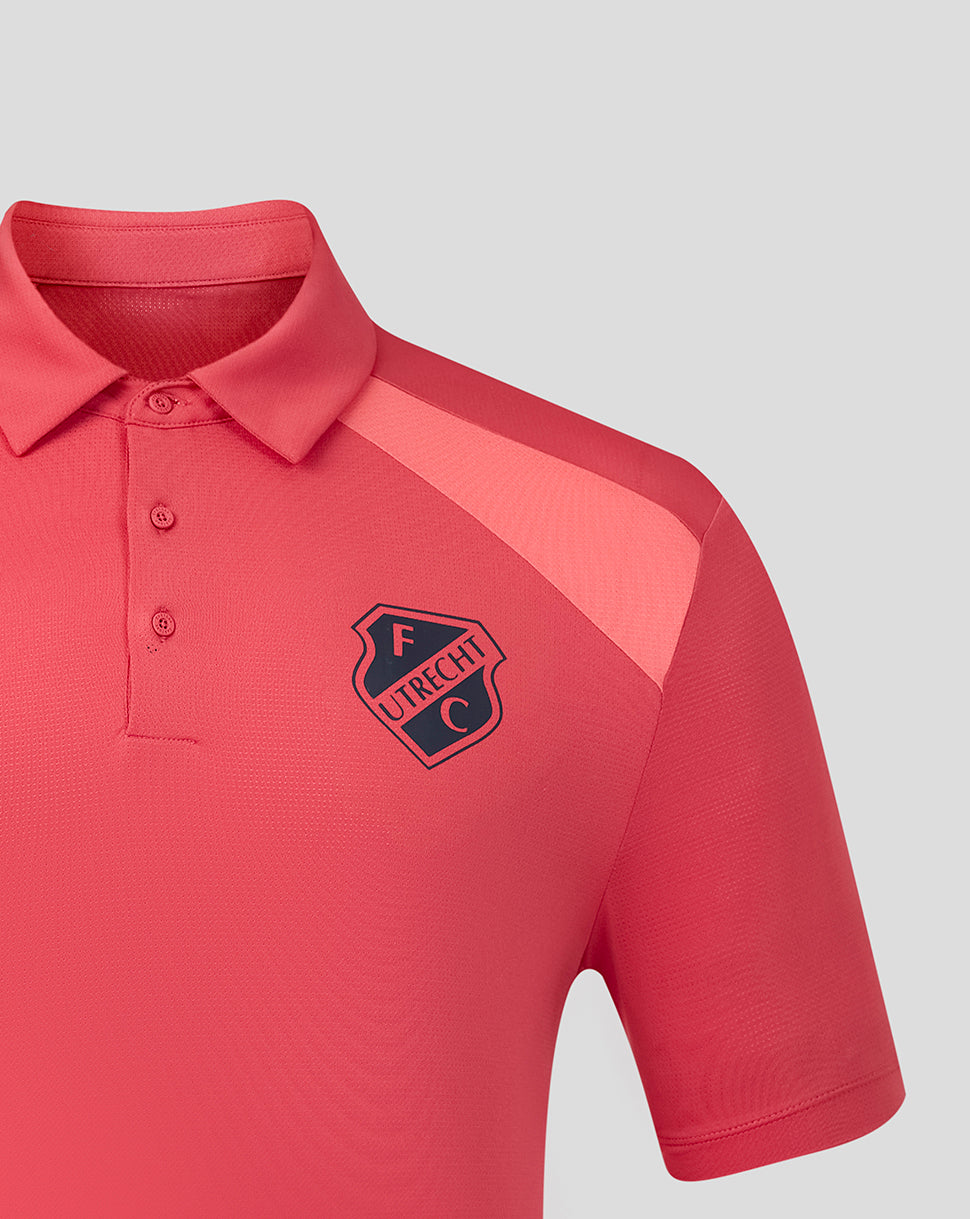 FC Utrecht Training 26/27 Spelers Polo - Mannen - Rosé