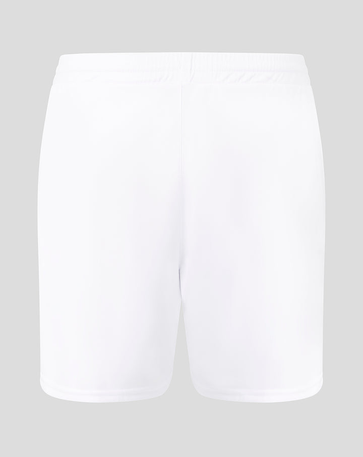 Back view of white FC Utrecht third shorts with clean design and minimal stitching