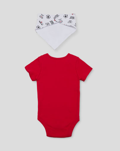 FC UTRECHT BABY SET (VEST & SLABBETJE)