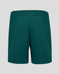 Back view of dark sea FC Utrecht women's performance shorts