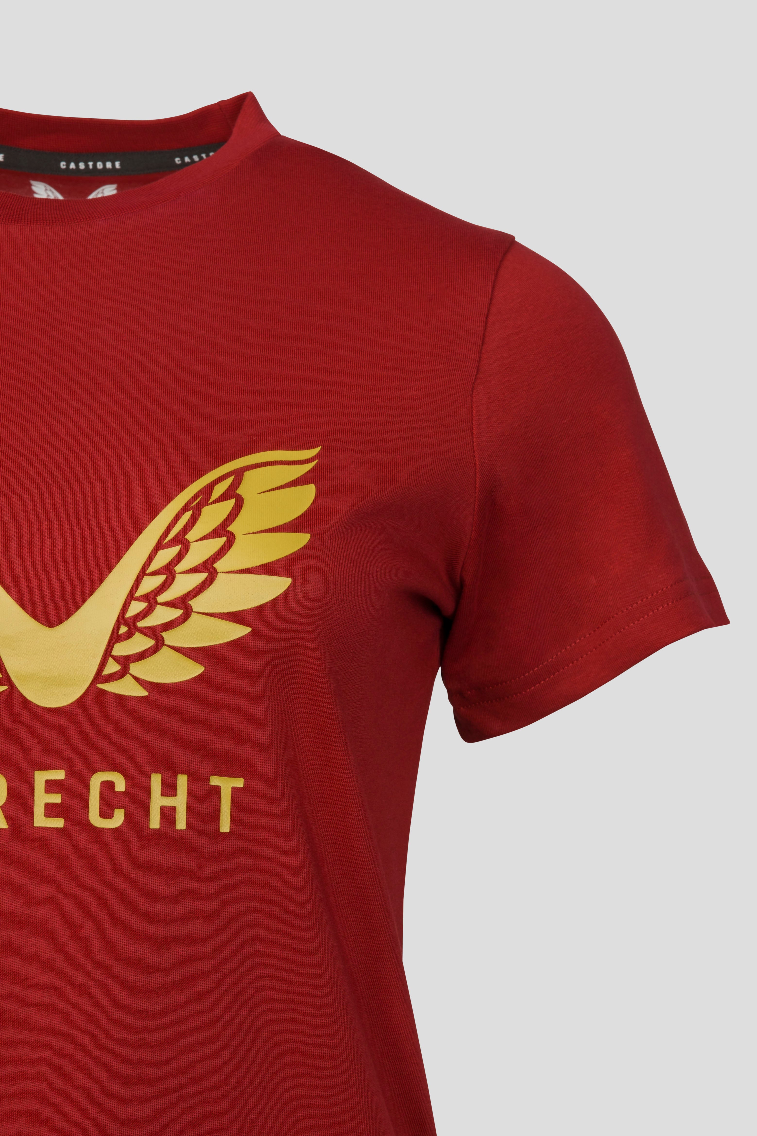 FC Utrecht Spelers Travel Logo T-shirt - Vrouwen
