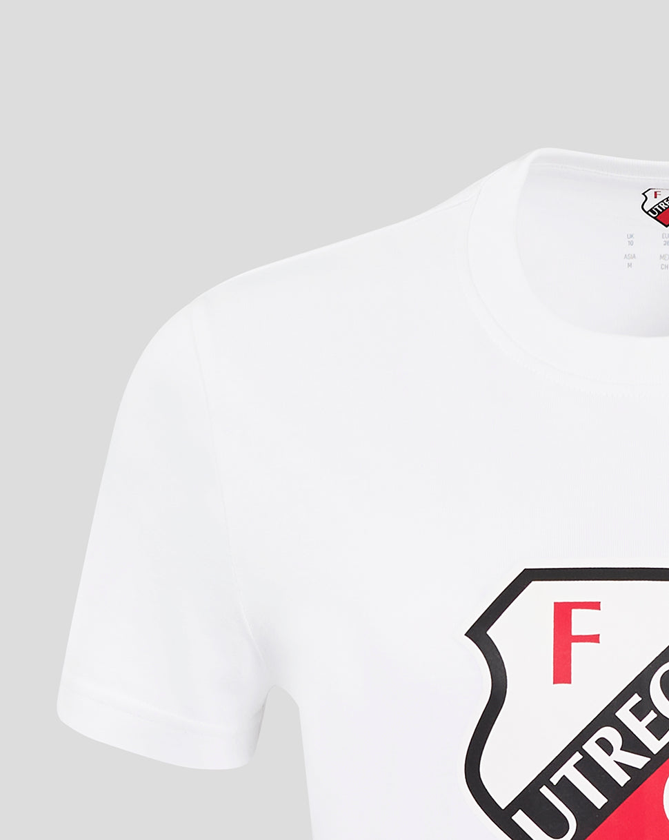 FC UTRECHT CORE COTTON T-SHIRT - VROUWEN - WIT