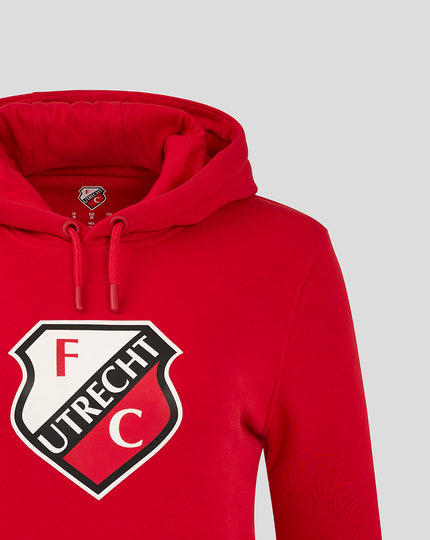 FC UTRECHT CORE HOODY - VROUWEN - ROOD