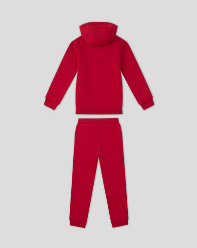 FC UTRECHT CORE HOODY EN JOGGINGBROEK - KINDEREN - ROOD