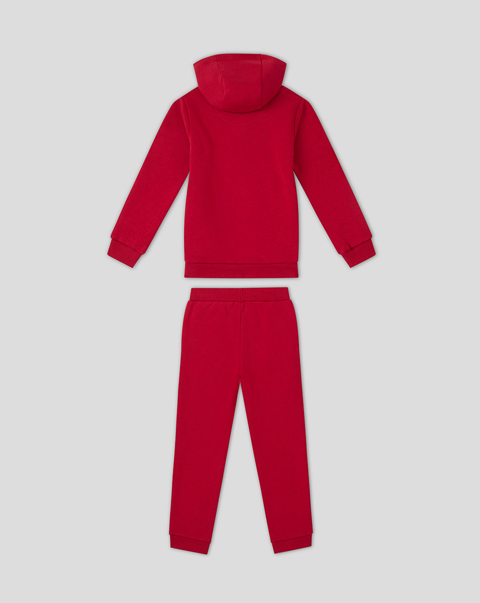 FC UTRECHT CORE HOODY EN JOGGINGBROEK - KINDEREN - ROOD