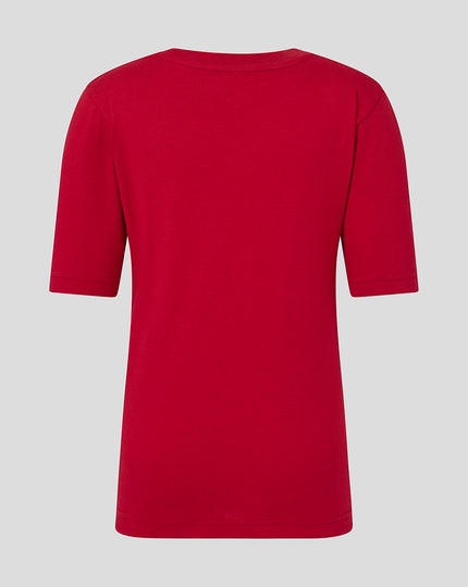 FC UTRECHT CORE LOGO T-SHIRT - JUNIOR - ROOD