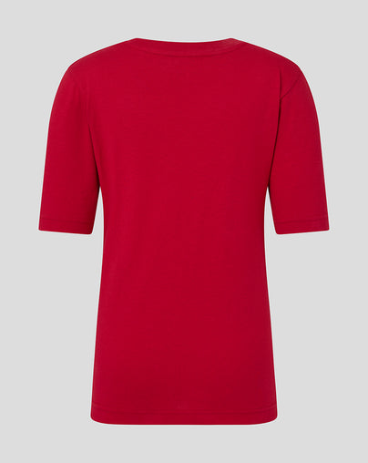 FC UTRECHT CORE LOGO T-SHIRT - JUNIOR - ROOD