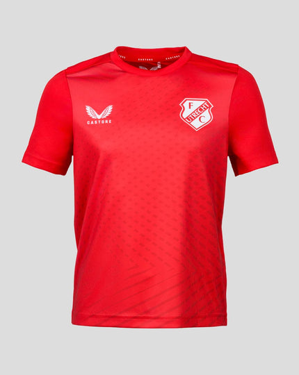 24/25 FC UTRECHT GEOMETRISCH BEDRUKT TRAININGSSHIRT - JUNIOR