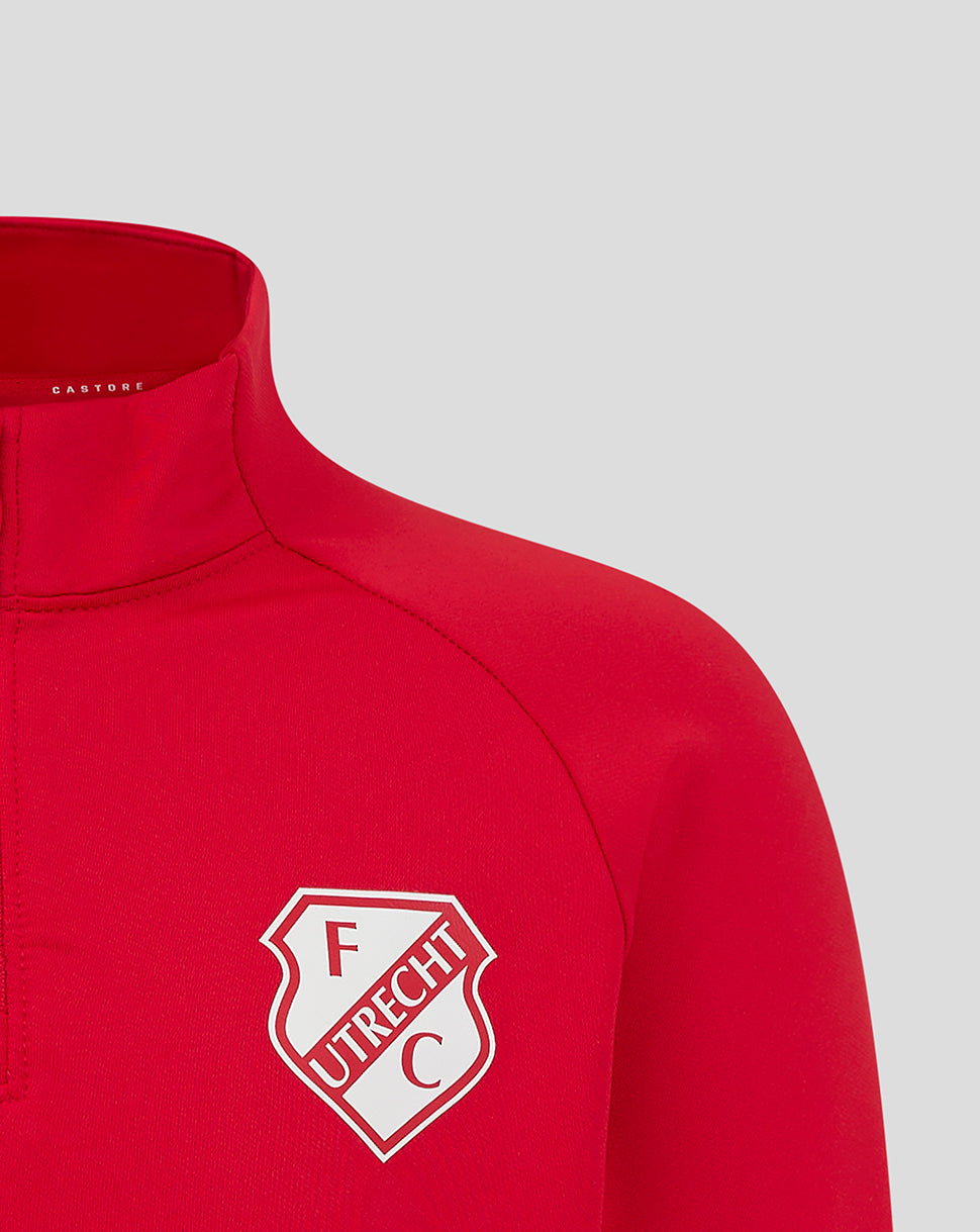 FC Utrecht Trainingsbundel (Kwartrits top + Regenjas) - Junior (Waarde: €140)