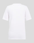 Back view of white FC Utrecht core logo junior t shirt