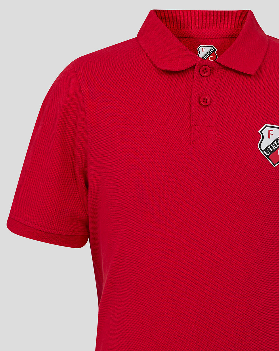 FC UTRECHT CORE POLO - JUNIOR - ROOD