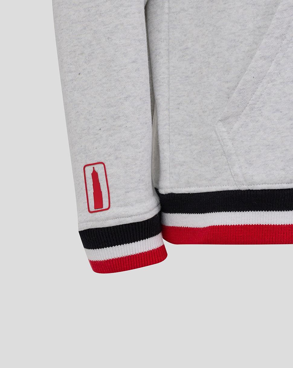 FC UTRECHT CLASSIC HOODY - JUNIOR - GRIJS