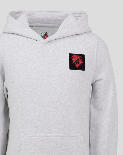 FC UTRECHT CLASSIC HOODY - JUNIOR - GRIJS