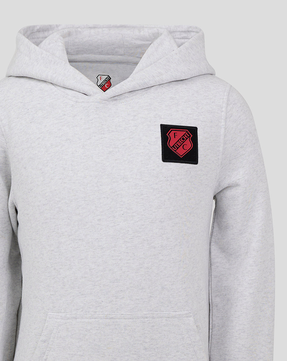 FC UTRECHT CLASSIC HOODY - JUNIOR - GRIJS