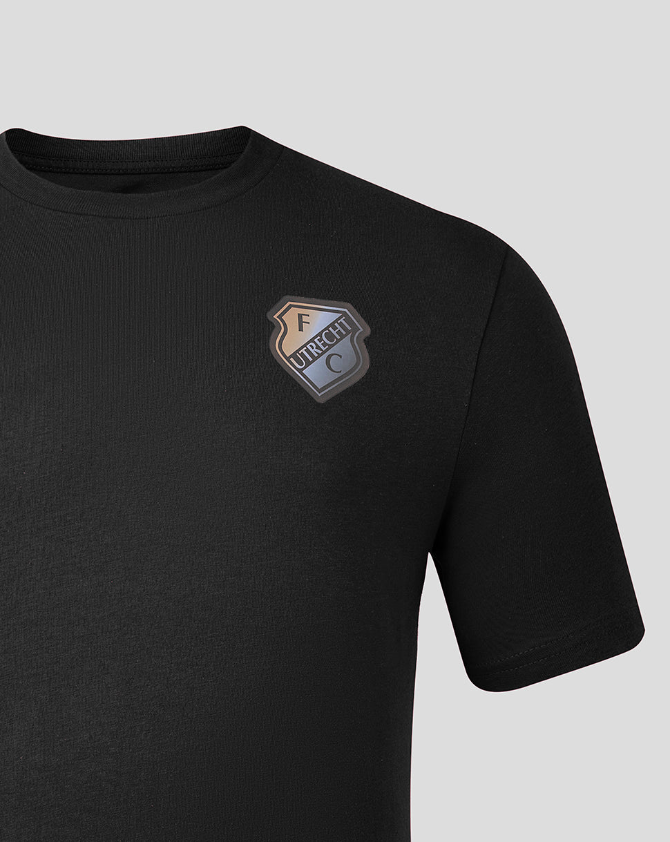 FC UTRECHT LIFESTYLE LOGO T-SHIRT - MANNEN - ZWART
