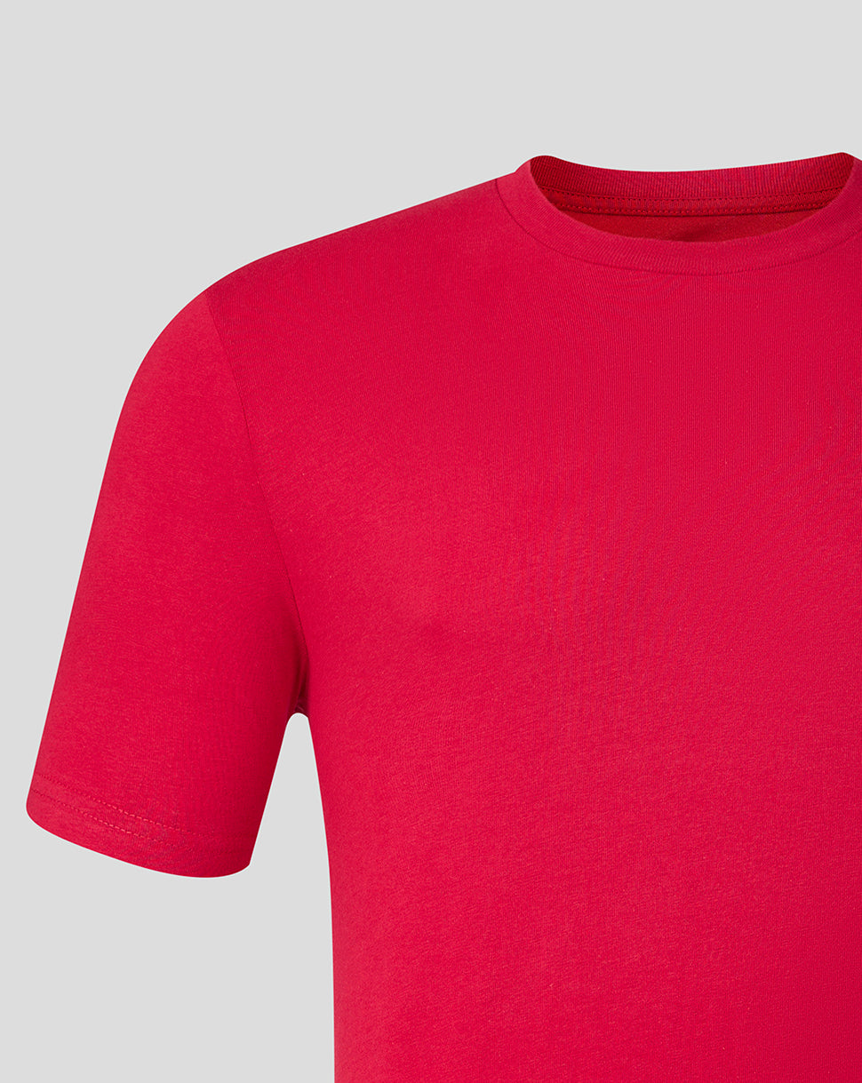 FC UTRECHT LIFESTYLE LOGO T-SHIRT - MANNEN - ROOD