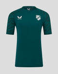 Teal FC Utrecht training shirt with camo patterned sleeves and crest on the chest