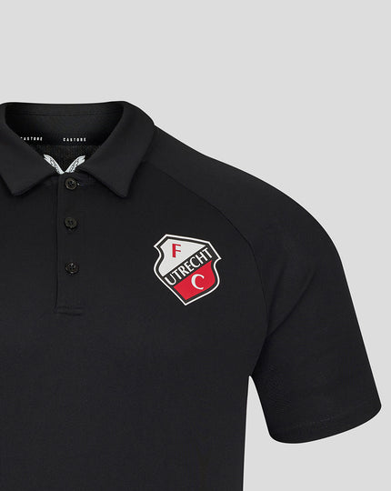 FC UTRECHT PRESENTATIE POLO - MANNEN - ZWART
