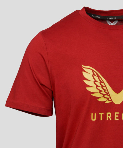 FC Utrecht Spelers Travel Logo T-shirt - Mannen