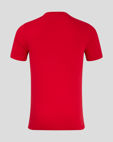 FC UTRECHT CORE LOGO T-SHIRT - MANNEN - ROOD