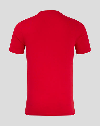 FC UTRECHT CORE LOGO T-SHIRT - MANNEN - ROOD