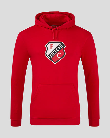 FC UTRECHT CORE HOODY - MANNEN - ROOD