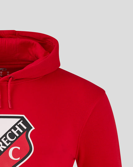 FC UTRECHT CORE HOODY - MANNEN - ROOD