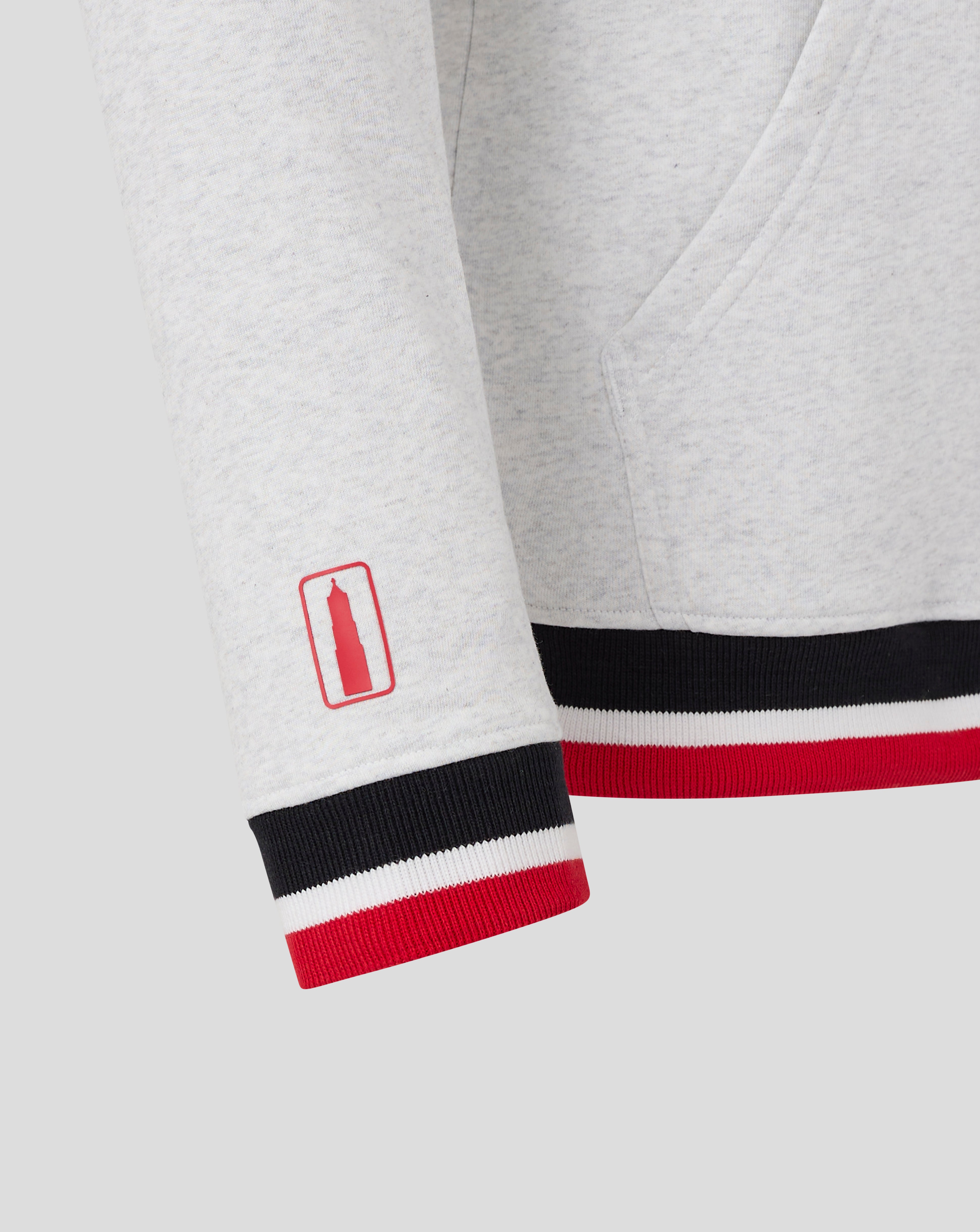 FC UTRECHT CLASSIC HOODY - MANNEN - GRIJS