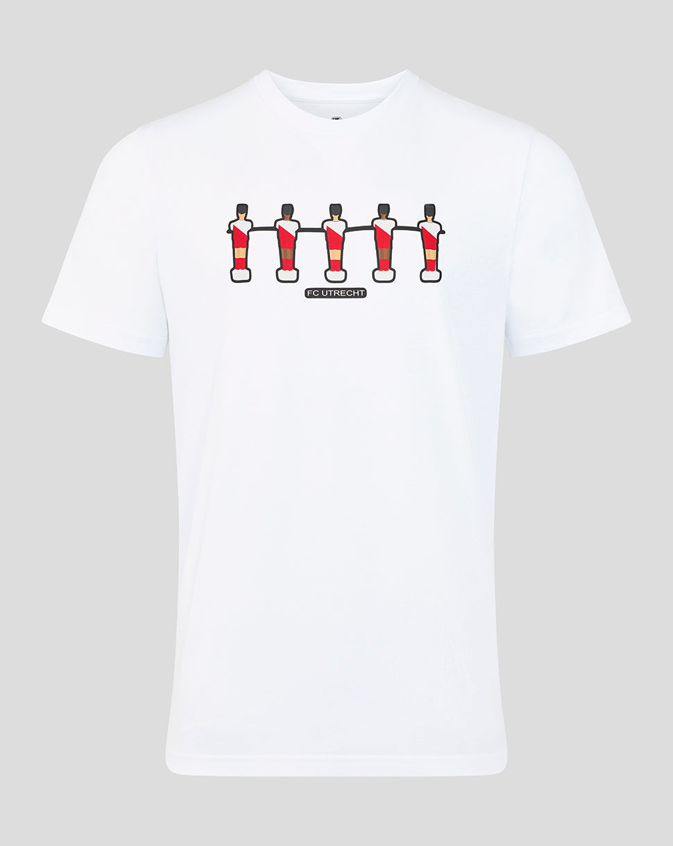 FC UTRECHT TAFELVOETBAL T-SHIRT - VOLWASSENEN