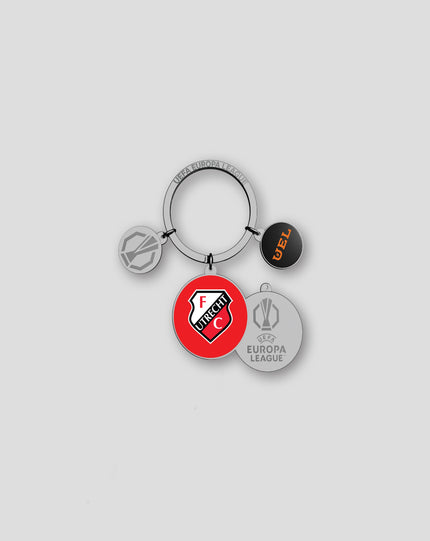 FC Utrecht UEL League Phase Sleutelhanger (3 hangers)