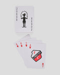 FC Utrecht playing cards fanned out with the club crest on the front card