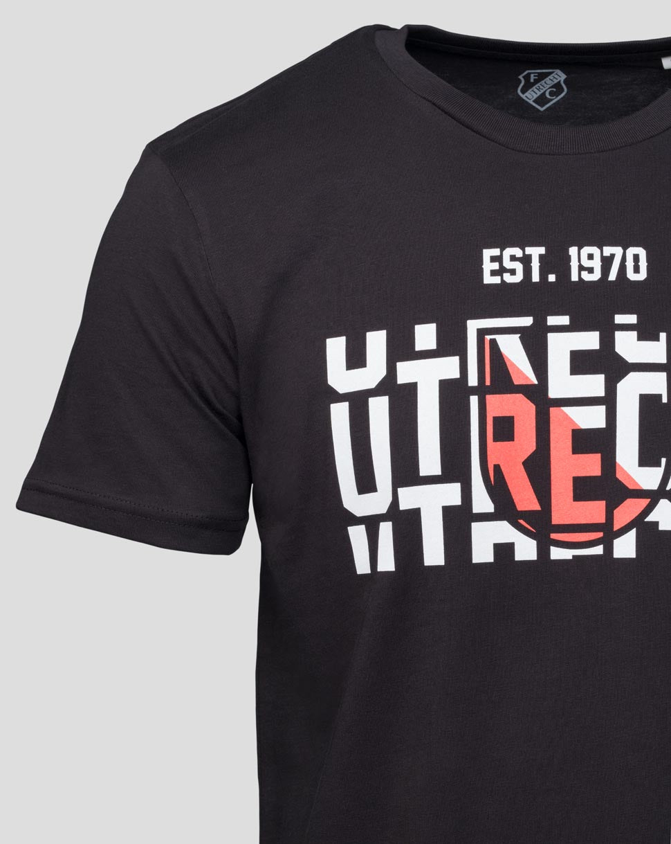 FC Utrecht Zwart T-shirt