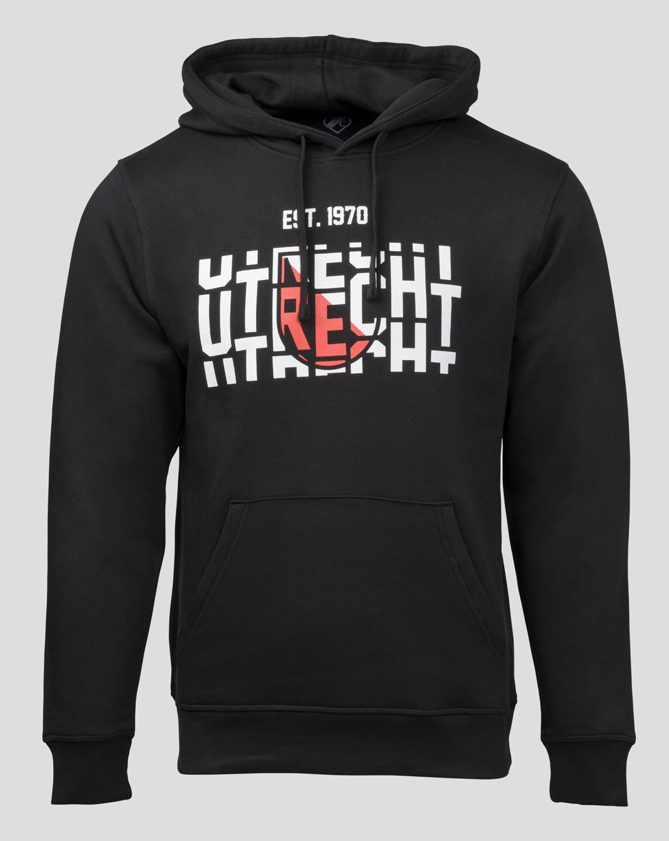 FC Utrecht Zwarte Hoodie