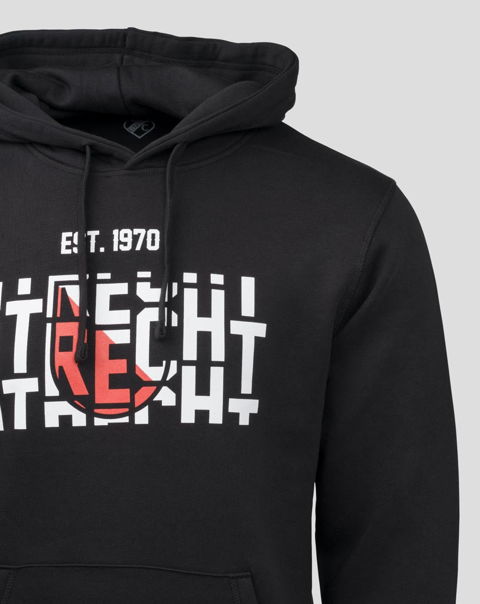 FC Utrecht Zwarte Hoodie