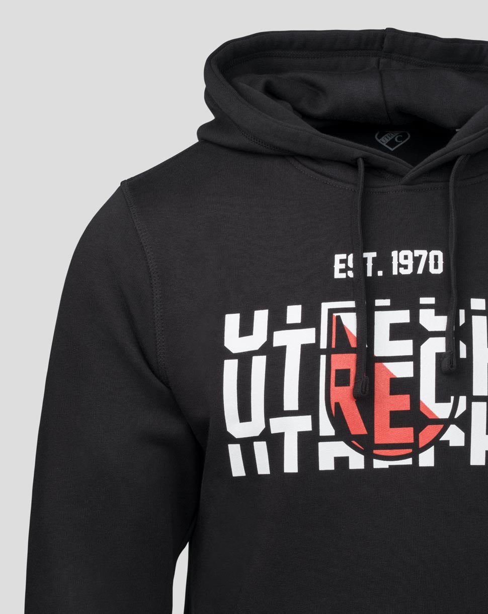 FC Utrecht Zwarte Hoodie