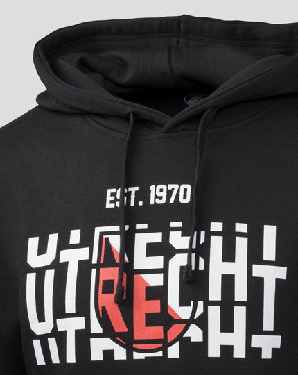 FC Utrecht Zwarte Hoodie