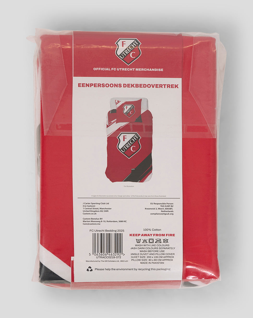 FC Utrecht Eenpersoons Dekbedovertrek