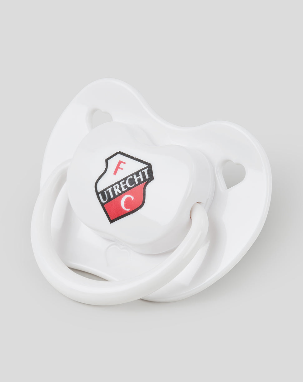 FC Utrecht Fopspeen Logo, rood