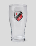 Clear FC Utrecht Pint glass featuring the club crest centered on the front.