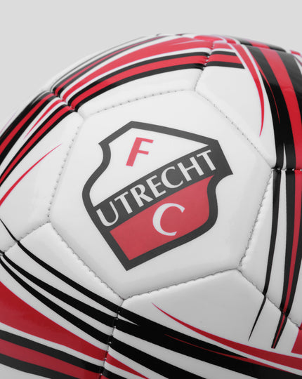 FC Utrecht Voetbal Logos – Wit/Rood/Zwart